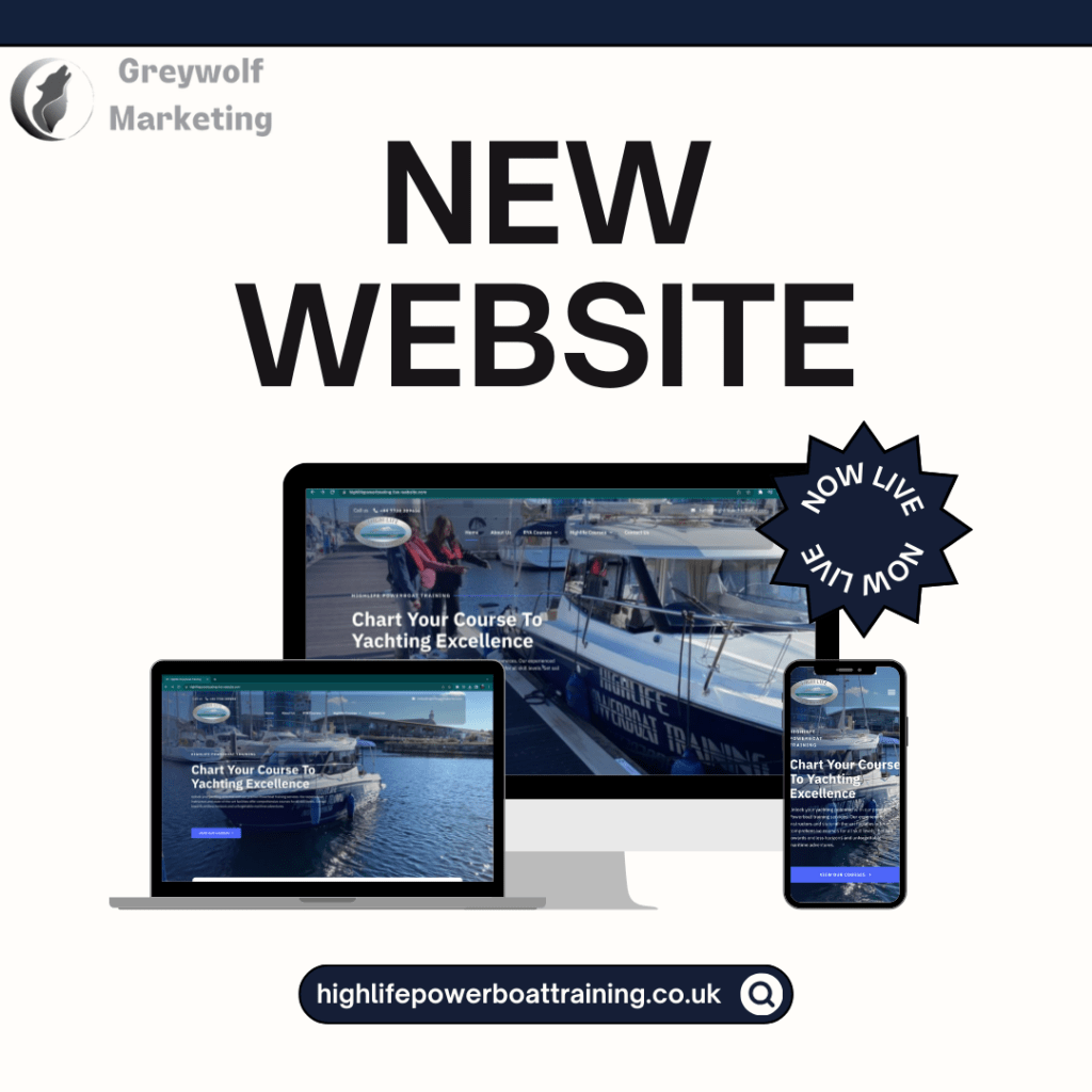 Highlife Powerboat Training website